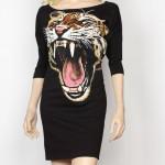 tiger t dress DET 150x150 - Τα  ιδιαίτερα φορέματα της Patricia Field