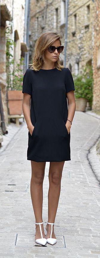 pos na foresis kompsa ena mavro forema 1 - Πώς να φορέσεις κομψά ένα μαύρο φόρεμα